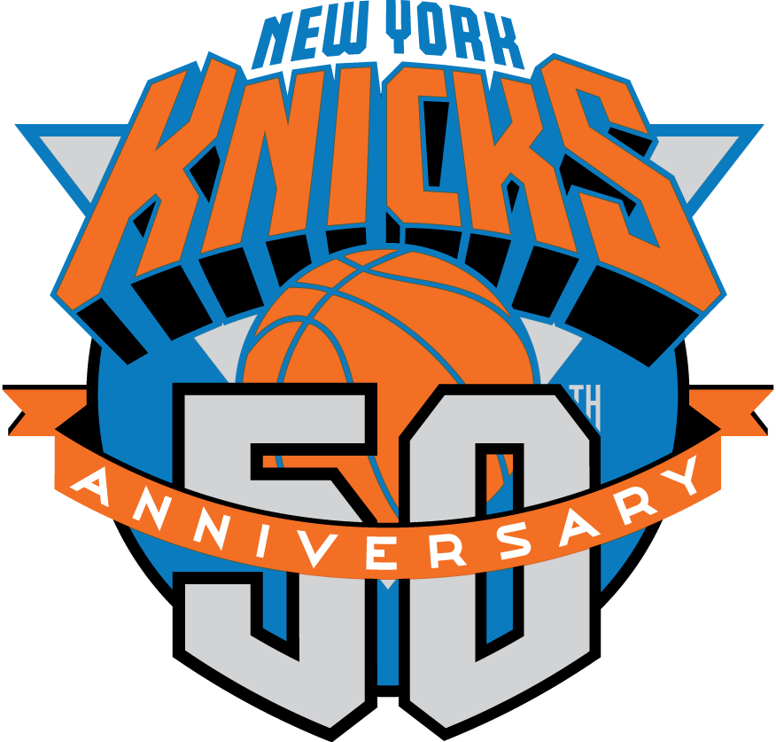New York Knicks 1997 Anniversary Logo iron on transfers for clothing
